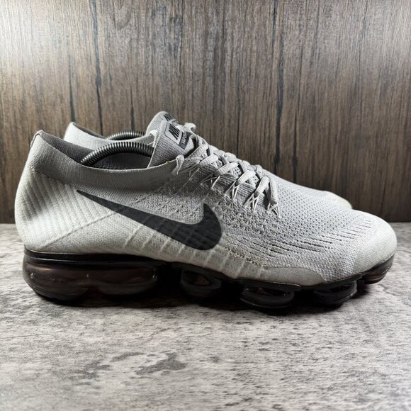 NIKE 2017 AIR VAPORMAX FLYKNIT Gray Shoes Sneakers Men’s Size 12 main image 7